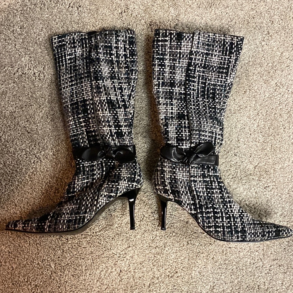 💛Michael Antonio gray/black boots